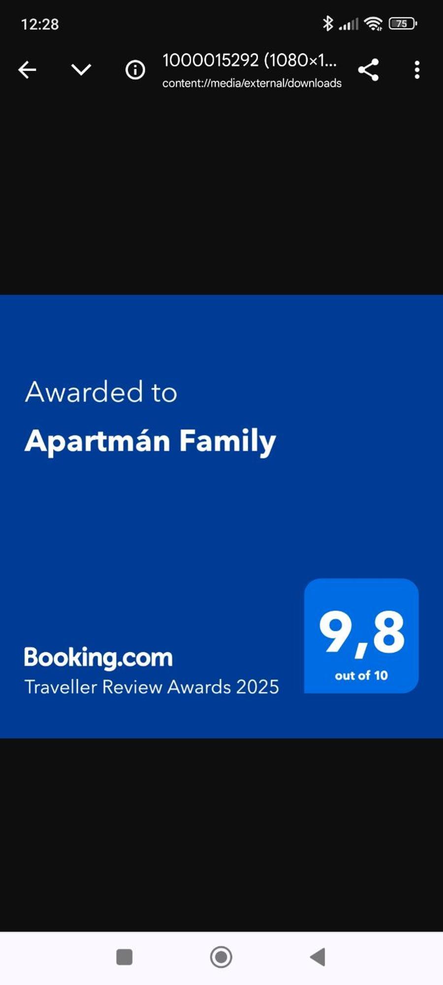 Apartman Family S Vyhladom Na Choc Lúčky Bagian luar foto